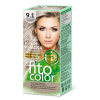 Краска для волос Fito color тон 9.1 Пепельный блондин